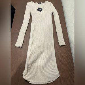 Ribbed Knit Dress (ONESIZE)